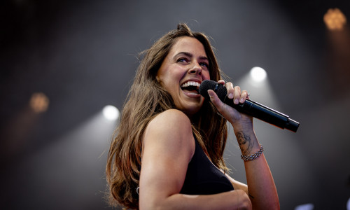 Vanessa Mai begeistert am Mittwochabend bei den BRAWO Open.