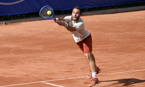 Der Franzose Hugo Gaston erreichte als letzter Spieler das Halbfinale.