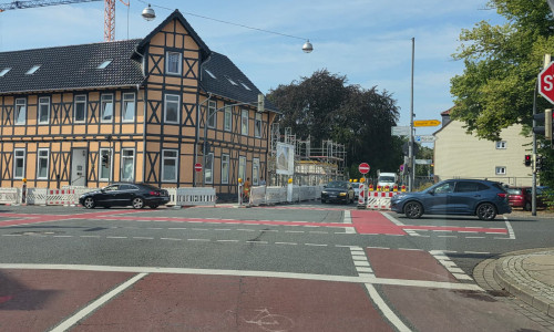 An der Halchterschen Straße finden Bauarbeiten statt. Zweitweise muss sie voll gesperrt werden.