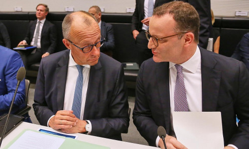Friedrich Merz und Jens Spahn (Archiv)