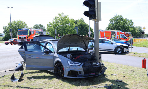 Der Wagen ist nicht mehr fahrbereit.