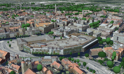 Der digitale Basiszwilling der Stadt.