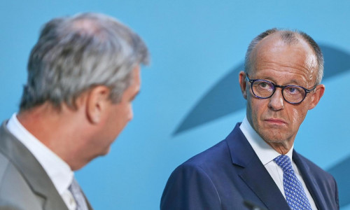 Markus Söder und Friedrich Merz (Archiv)