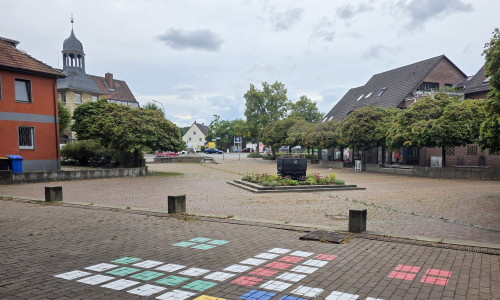 Marktplatz in Vienenburg.