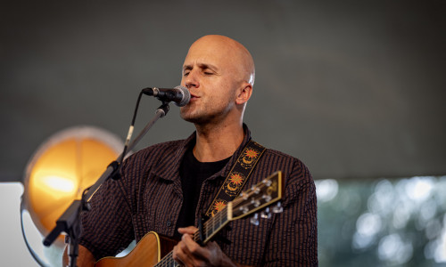 Milow begeisterte das Publikum in Wolfsburg.