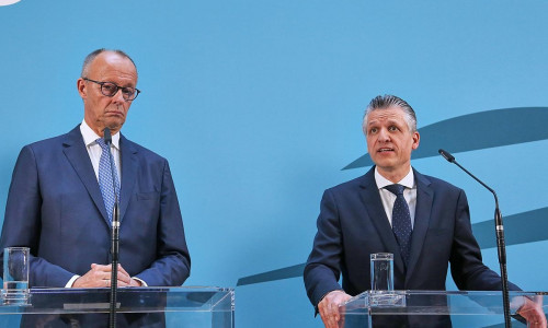 Friedrich Merz und Thorsten Frei (Archiv)
