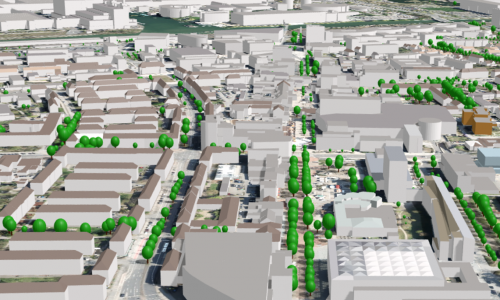 Virtuelles Wolfsburg: Das digitale Stadtmodell.