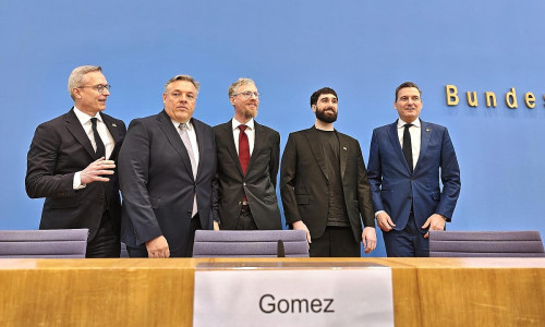 Pressekonferenz zu deutsch-kanadischer KI-Partnerschaft (Archiv)