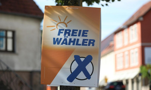 Wahlplakat der Freien Wähler (Archiv)