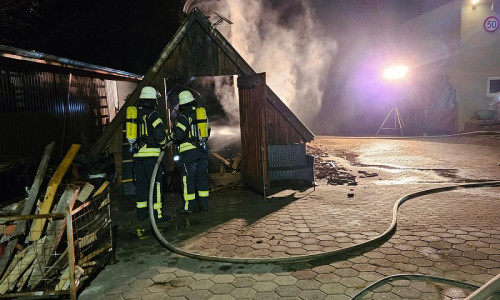 Die Brandstelle (Archiv)