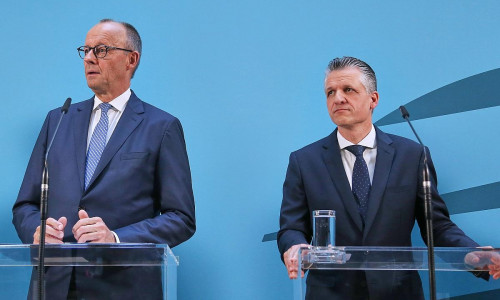 Friedrich Merz und Thorsten Frei (Archiv)