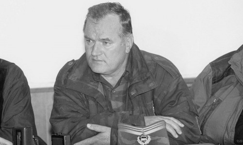 Mladic im Jahr 1995