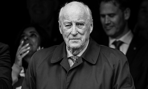 König Harald V. im Mai 2026