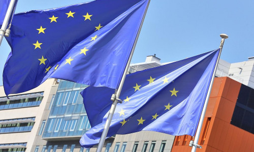 EU-Fahnen (Archiv)