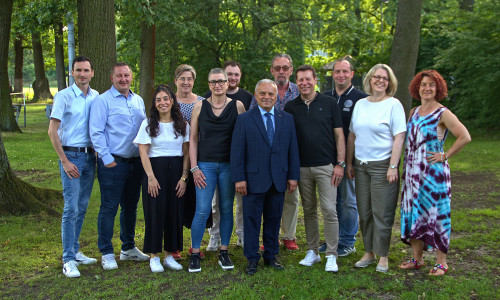 Das TKS – TEAM Kästorf-Sandkamp um Francescantonio Garippo.