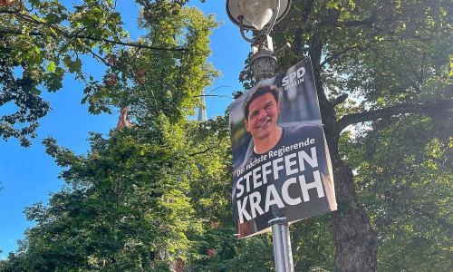 Wahlplakat zum Abgeordnetenhaus von Berlin (Archiv)