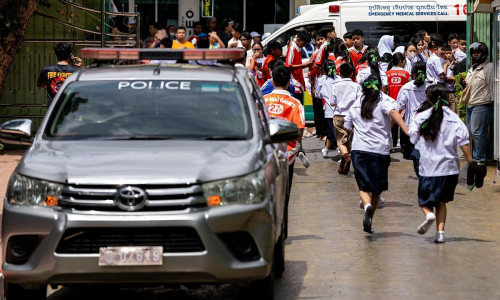 Schießerei an einer Schule in der thailändischen Provinz Nonthaburi am 07.08.2026