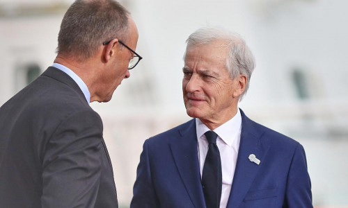 Friedrich Merz und Jonas Gahr Störe (Archiv)