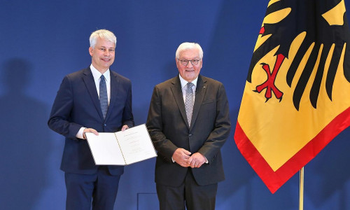 Steffen Bilger und Frank-Walter Steinmeier (Archiv)