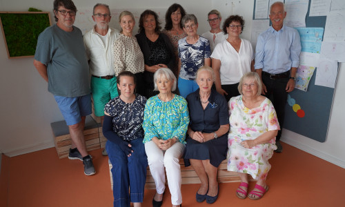 Die Verantwortlichen und Ehrenamtlichen des Pilotprojekts.