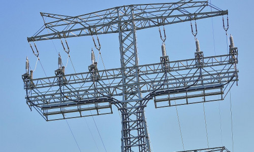Strommast der Energieinfrastruktur (Archiv)
