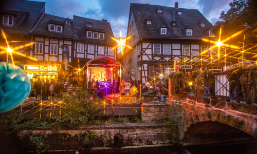 Die Abzuchtbühne auf dem Altstadtfest. Archivbild
