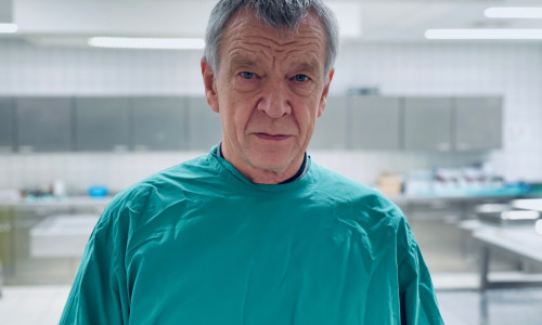 Prof. Dr. Klaus Püschel berichtet von seiner Arbeit.
