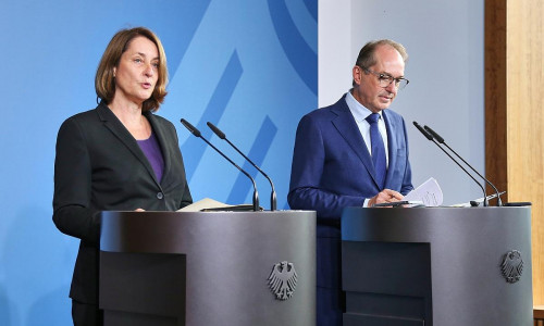 Leonie Gebers und Alexander Dobrindt am 23.09.2026