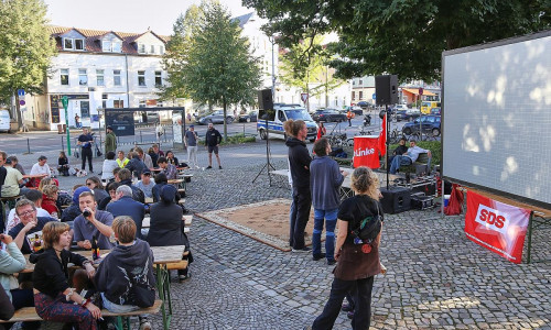 Linke-Wahlparty am 06.09.2026
