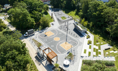 Der Nordpark mit Jugendplatz ist ausgezeichnet worden.