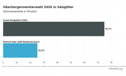 So haben die Menschen in Salzgitter gewählt.