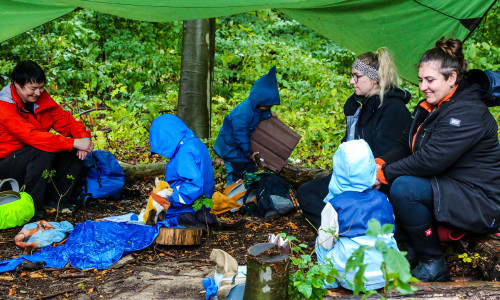 Waldkindergarten „Waldfüchse“ blickt auf ein erfolgreiches Jahr zurück 