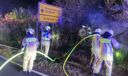 In der Nacht musste die Feuerwehr Helmstedt ausrücken.