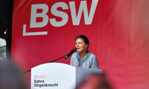 Sahra Wagenknecht am 03.09.2026