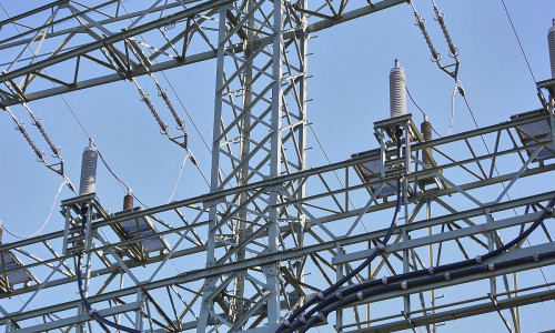 Strommast der Energieinfrastruktur (Archiv)