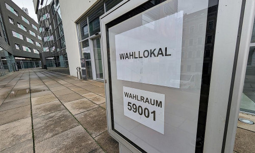 Wahllokal für die Landtagswahl 2026 in Sachsen-Anhalt