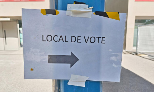 Wahllokal für Schweizer Volksabstimmung (Archiv)