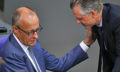 Friedrich Merz und Thorsten Frei (Archiv)
