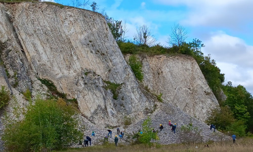 Der Steinbruch am Hasselberg in Salder.
