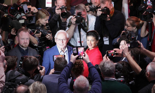 Gründungsparteitag der Wagenknecht-Partei BSW (Archiv)