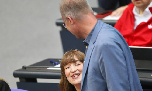 Heidi Reichinnek und Matthias Miersch (Archiv)