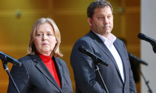 Bärbel Bas und Lars Klingbeil (Archiv)