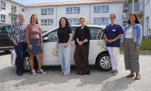 Auf dem Bild zu sehen sind (von links) Anngret Bernhardt, Meike Kiegeland, Patricia Göricke, Bianca Pütsch, Sandra Mochmann und Nicole Lübbecke.