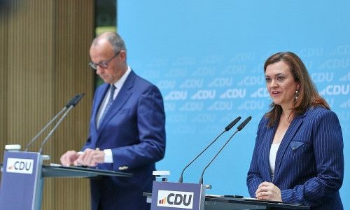 Friedrich Merz, Franziska Hoppermann (Archiv)