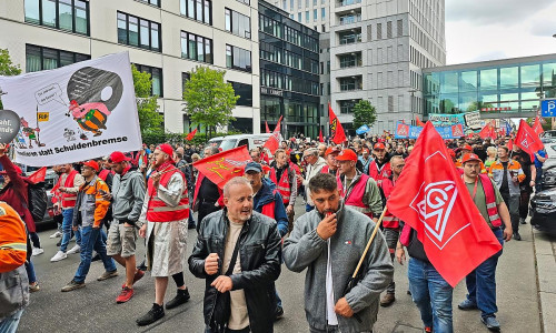 Stahldemo der IG Metall (Archiv)