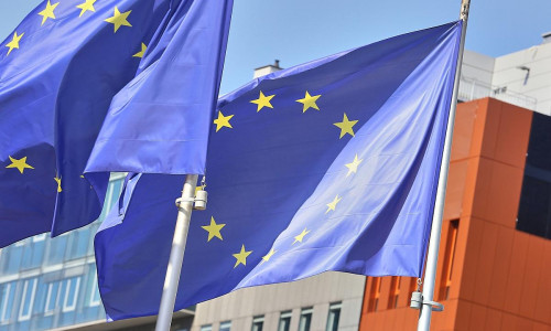 EU-Fahnen (Archiv)