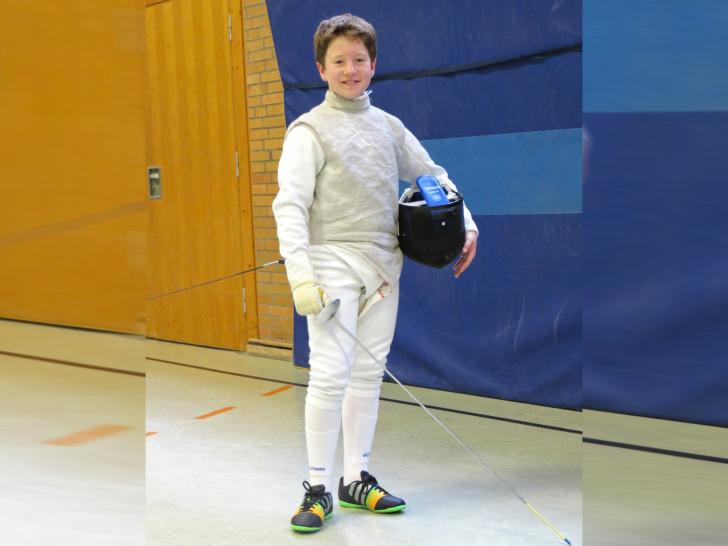 Sieger in seiner Altersgruppe: Nicolas Berger. Foto: Lorenz Berger
