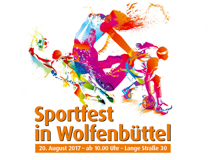 Wolfenbüttel lädt ein zum Sportfest. Grafik: Stadt Wolfenbüttel
