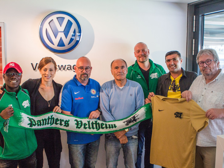 Zu Gast im Eintracht-Stadion: Panthers Veltheim. Foto: VW 