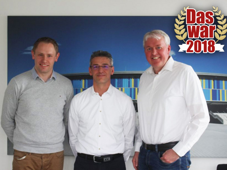 Sven Rosenbaum, Michael Haertle und Bernd Rosemeyer (v.l.n.r.) werden gemeinsam mit Michael Simon (nicht im Bild) das Management leiten. Foto: Rayk Maschauer